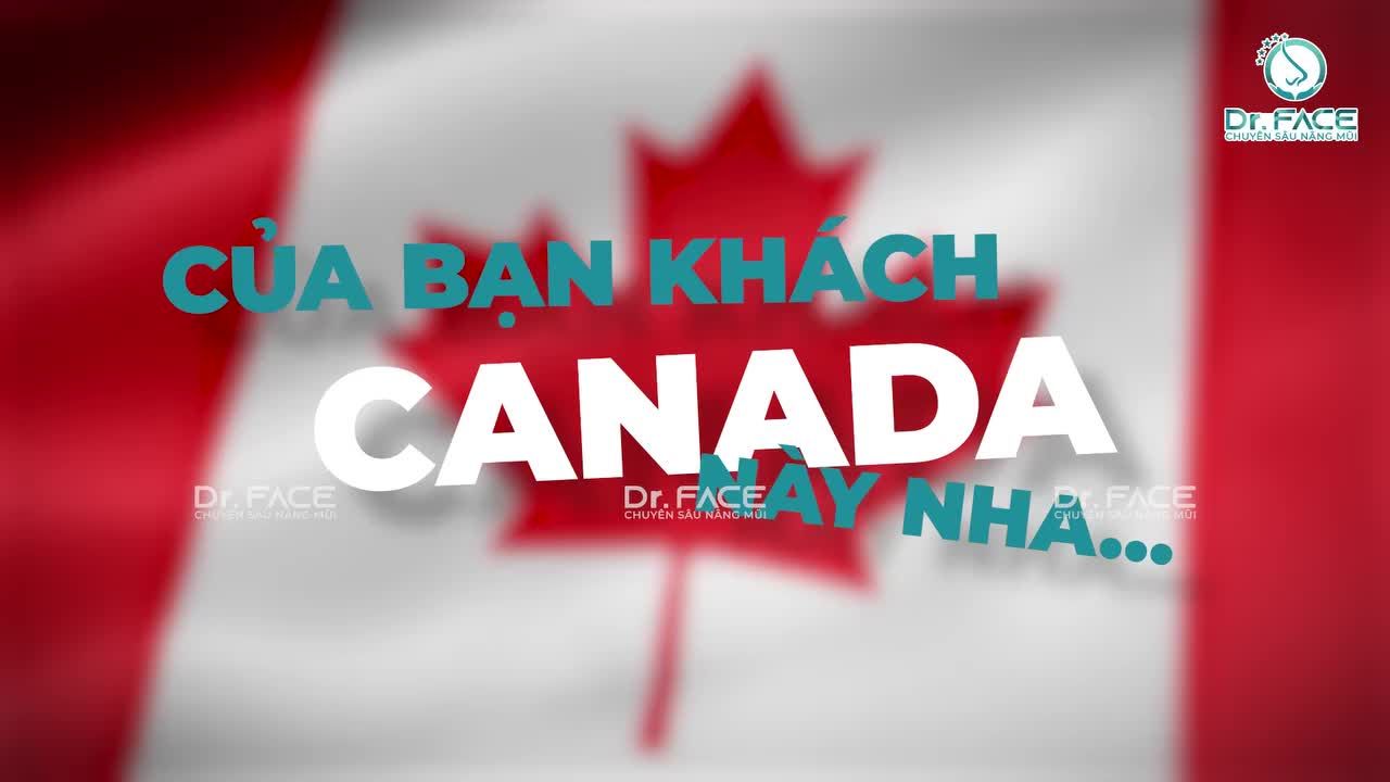 Ngắm chiếc mũi 6 NGÀY của bạn khách CANADA này nha…