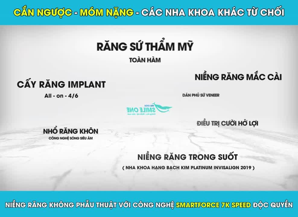 Xem thêm 62 video Niềng Răng của bác sĩ Bs nha khoa Smile One