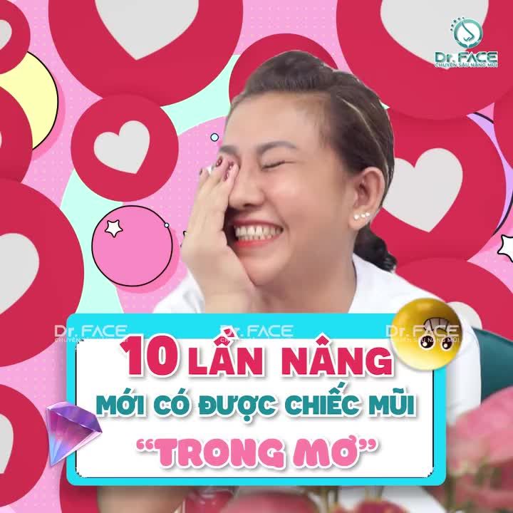 10 LẦN NÂNG mới có được CHIẾC MŨI “TRONG MƠ”