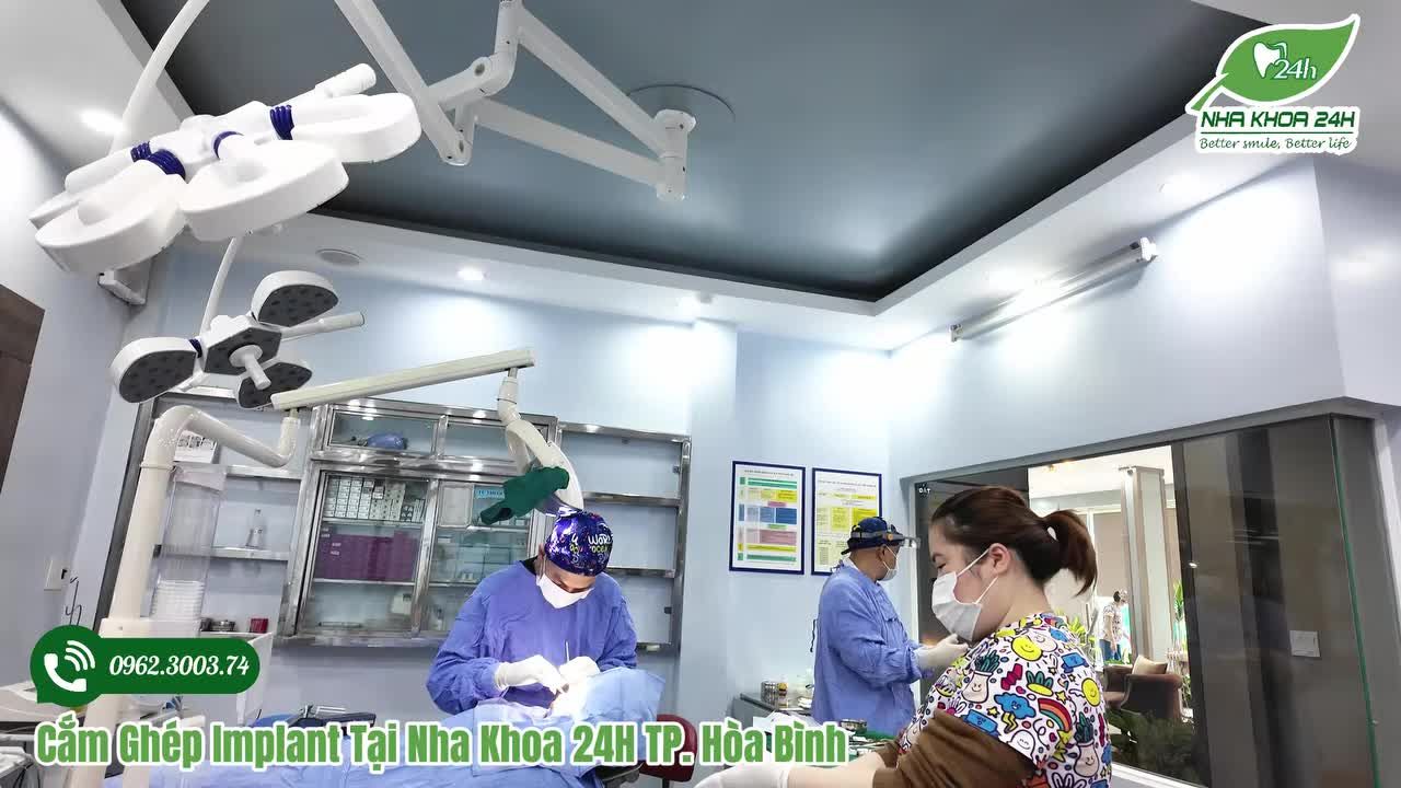 TRẢI NGHIỆM DỊCH VỤ CẤY GHÉP IMPLANT TẠI NHA KHOA 24H CÙNG BÁC SĨ NINH DUY ​SƠN