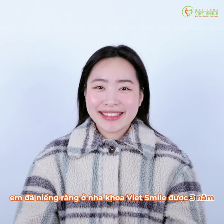 "100/10 - SỰ HÀI LÒNG VỚI KẾT QUẢ NIỀNG RĂNG, ĐỘI NGŨ VIET SMILE" - Chia sẻ của khách hàng Bảo Ngọc