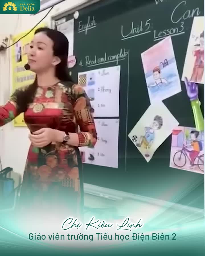 "Từ ngày làm răng sứ xong thì chị không có gì để mà phải cười mỉm nữa và luôn cười tươi."
