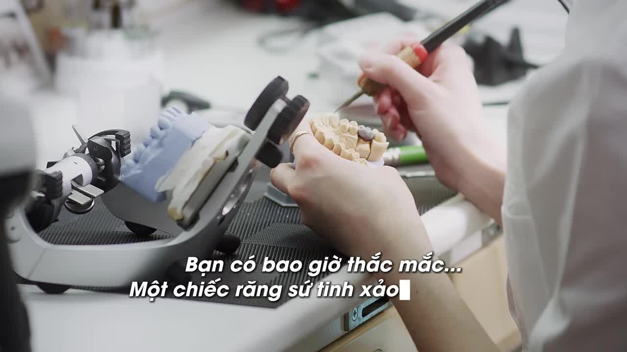 Khám phá phòng Lab - Công nghệ răng sứ cá nhân hóa nụ cười.