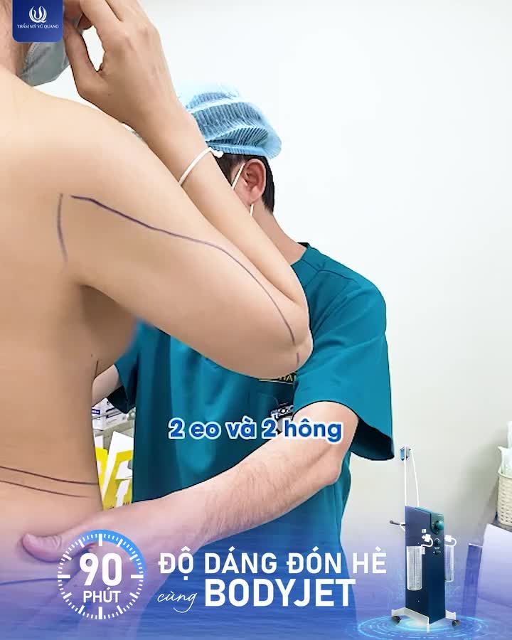 Sử dụng tia nước áp lực cao, nhẹ nhàng tách mô mỡ mà không làm tổn thương mạch máu và thần kinh.