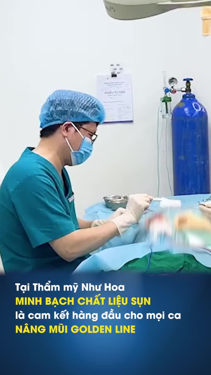 Minh bạch chất liệu sụn trong Nâng mũi Golden Line cùng Tiến sĩ Tống Hải – cam kết an toàn, chuẩn xác từng bước.