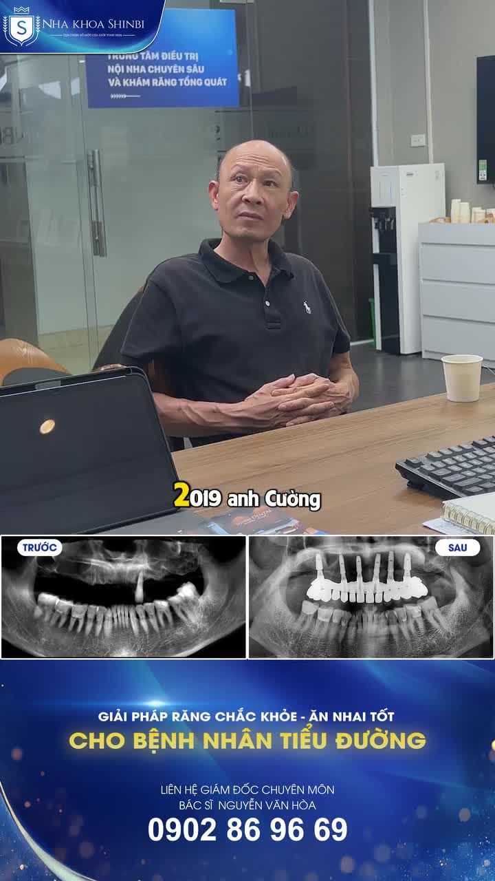 GIẢI PHÁP RĂNG CHẮC KHỎE - ĂN NHAI TỐT CHO BỆNH NHÂN TIỂU ĐƯỜNG