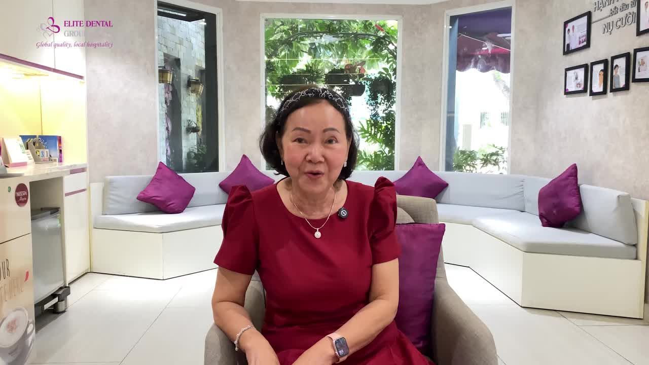CÔ THU NGA VÀ HÀNH TRÌNH TÌM LẠI DIỆN MẠO TƯƠI TRẺ SAU KHI TRỒNG RĂNG IMPLANT
