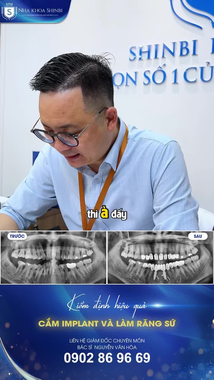 TÁI KHÁM VÀ KIỂM TRA CHẤT LƯỢNG CẤY IMPLANT VÀ BỌC RĂNG SỨ