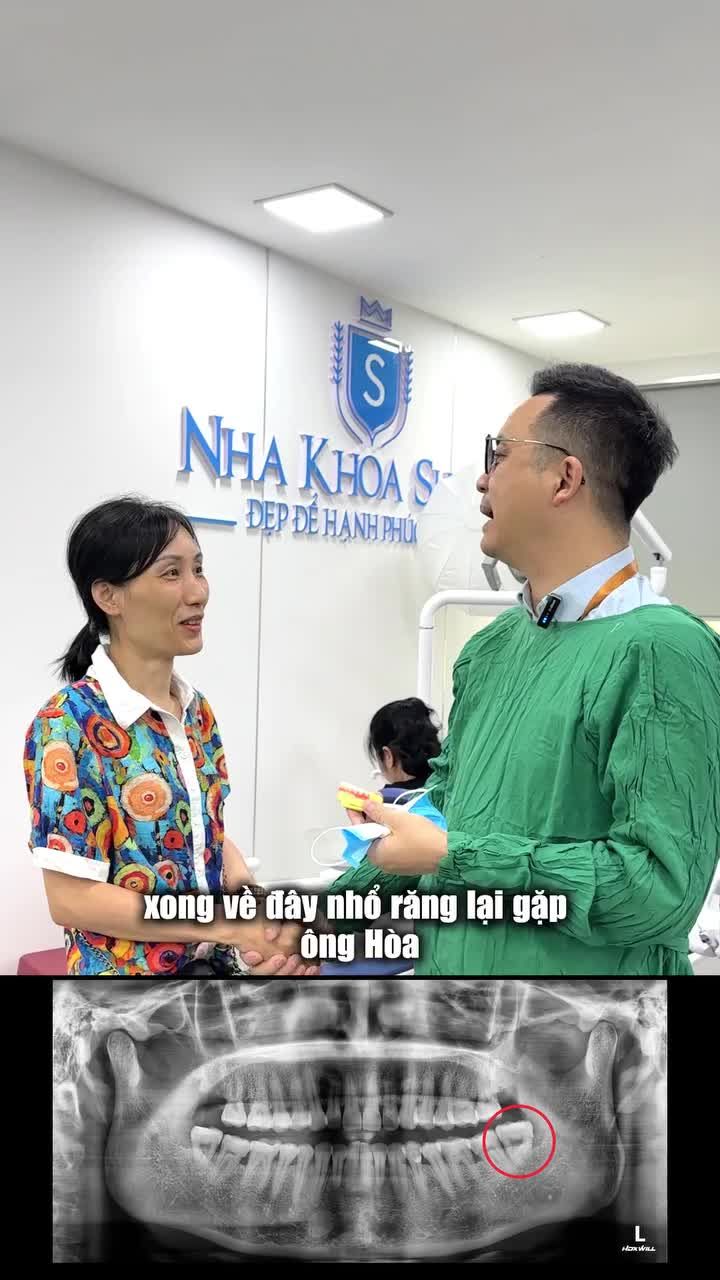 HẠNH PHÚC CỦA KHÁCH HÀNG UNG THƯ KHI NHỔ RĂNG 8 MIỄN PHÍ TẠI SHINBI