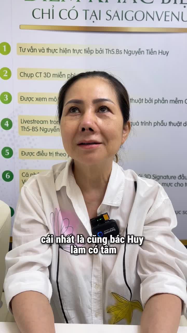 VÌ SAO CÔ KHÁCH HÀNG LẠI LỰA CHỌN SAIGON VENUS ĐỂ THỰC HIỆN CĂNG DA MẶT DEEP PLANE FACELIFT