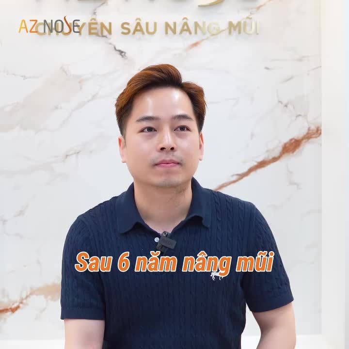 Chủ Hair Salon ở Tiền Giang sau 6 năm nâng mũi