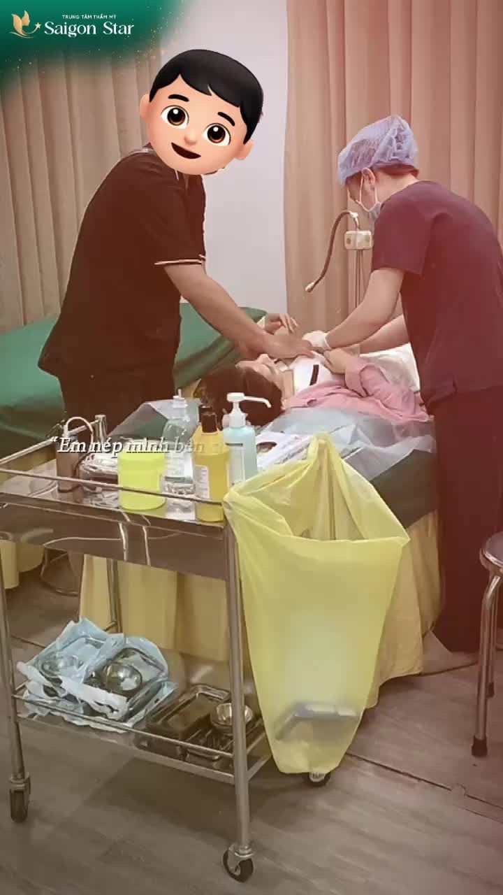 Sau ca phẫu thuật, không chỉ là chiếc eo thon, vòng 1 đầy đặn hay vóc dáng mơ ước – mà còn là ánh mắt lo lắng, bàn tay nắm chặt của người chồng luôn bên cạnh.