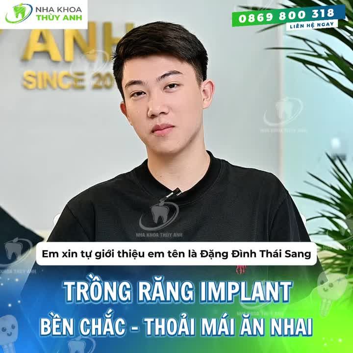 NAM SINH VIÊN UTE TRỒNG RĂNG TẠI THÙY ANH, TRỪ ĐÚNG 1 ĐIỂM VÌ...“NHA KHOA XA”
