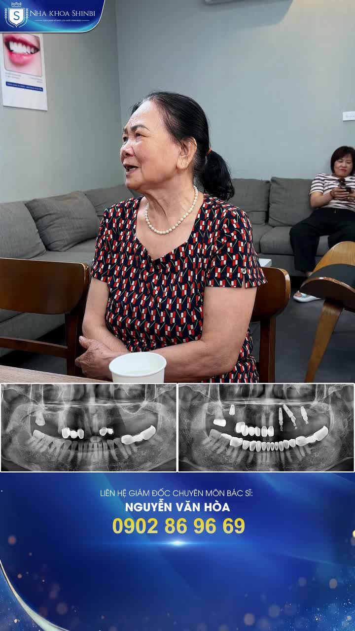 Bác Phất mất nhiều răng, ăn nhai khó khăn suốt thời gian dài…