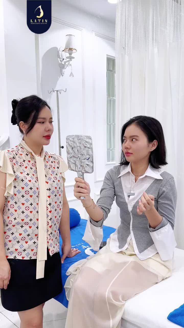 MŨI MỚI CỦA DIỄN VIÊN THẢO TRĂM SAU 10 NGÀY