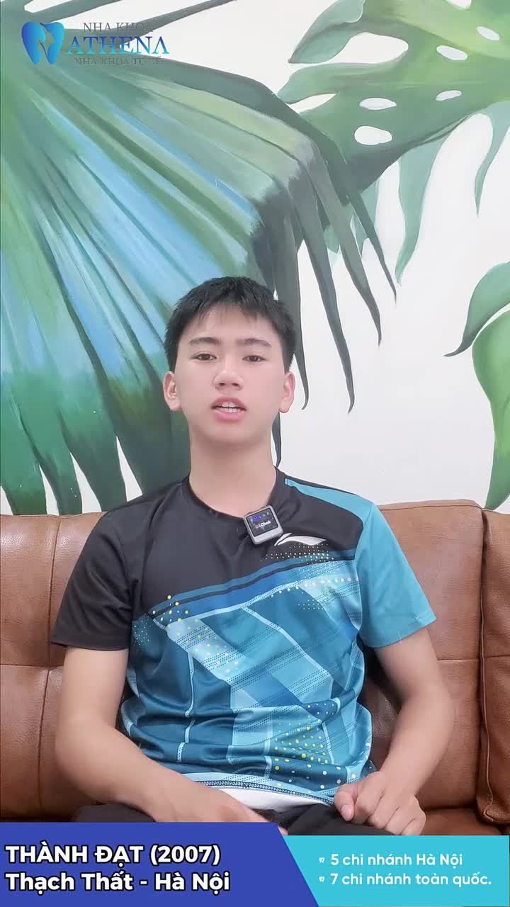 "Mình cảm thấy khá vui và có chút hụt hẫng khi sau 3 năm phải chia xa cái niềng của mình" - Khách hàng Thành Đạt (2007)