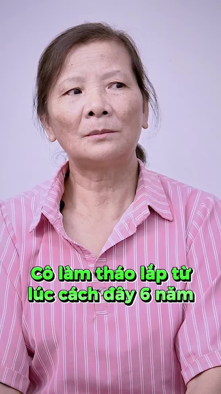 RĂNG LUNG LAY CHỈ CẦN NHẤC NHẸ LÀ RA... 8 năm – 3 lần thay hàm tháo lắp…