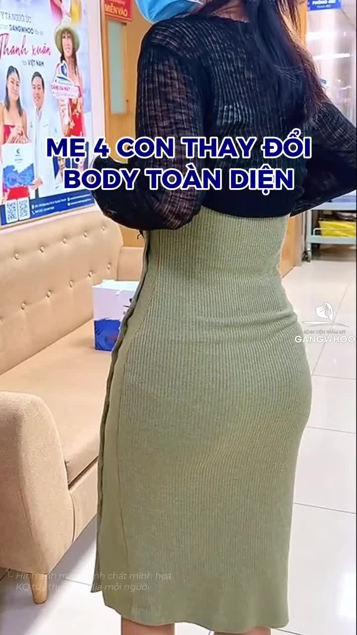 Trời ơi không tin được đây là body của mẹ 4 con rồi ạ