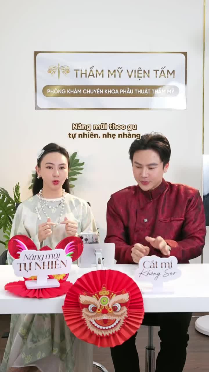 Bên mình có dáng mũi Sline không ạ, em muốn dáng mũi tự nhiên nhất ạ?  Cùng xem clip dưới đây và giải đáp cùng Tấm nha