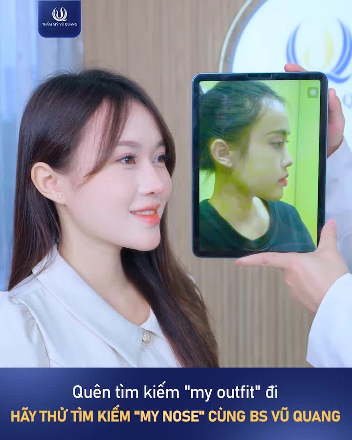 Quên tìm kiếm "my outfit" đi Hãy thử tìm kiếm "my nose" cùng Bs Vũ Quang!
