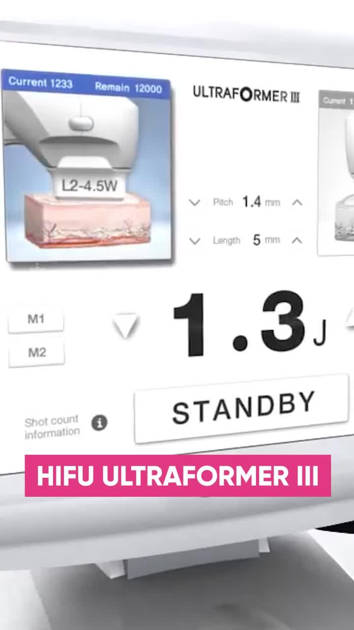 NÂNG CƠ TRẺ HOÁ - XOÁ VẾT THỜI GIAN với HIFU ULTRAFORMER III