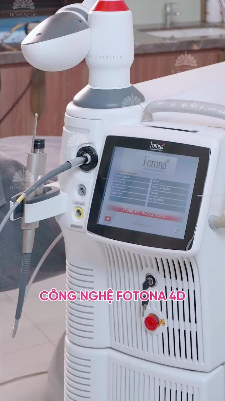 TRẺ HÓA, XOÁ NHĂN, DA CĂNG TỨC THÌ - CHỈ SAU 1 LIỆU TRÌNH FOTONA 4D
