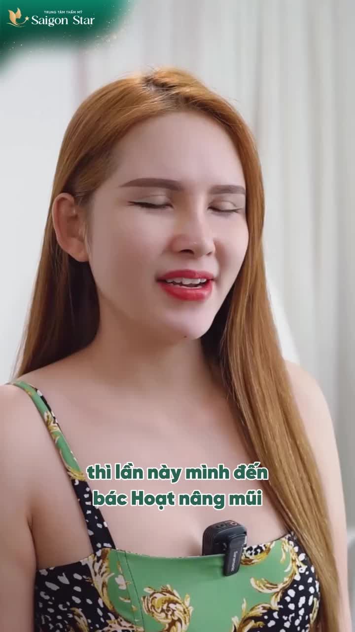 SAU NHIỀU LẦN NÂNG MŨI THẤT BẠI CUỐI CÙNG BÁC SĨ HOẠT ĐÃ GIÚP CHỊ KIỀU NƯƠNG CÓ CÁI KẾT VIÊN MÃN!!!