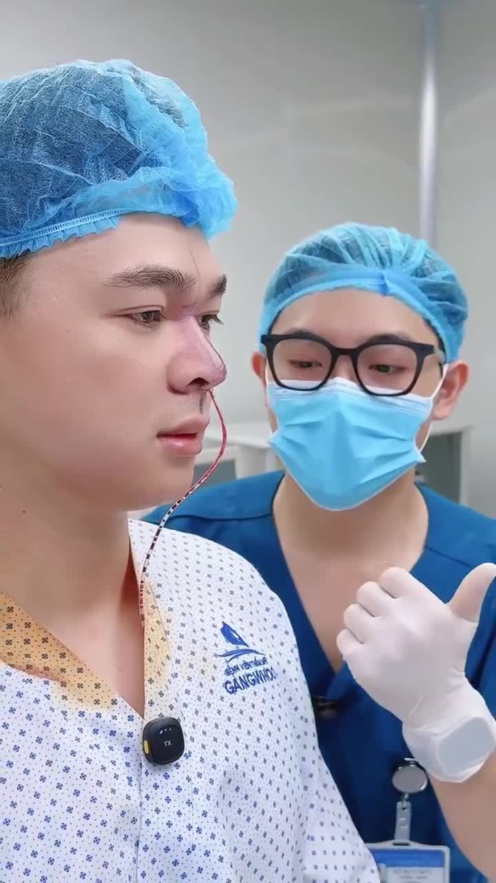 ANH Q.K. LỘT XÁC VỚI NÂNG MŨI CẤU TRÚC 3D TẠI GANGWHOO – DÁNG MŨI NAM TÍNH, DIỆN MẠO ĐỈNH CAO!