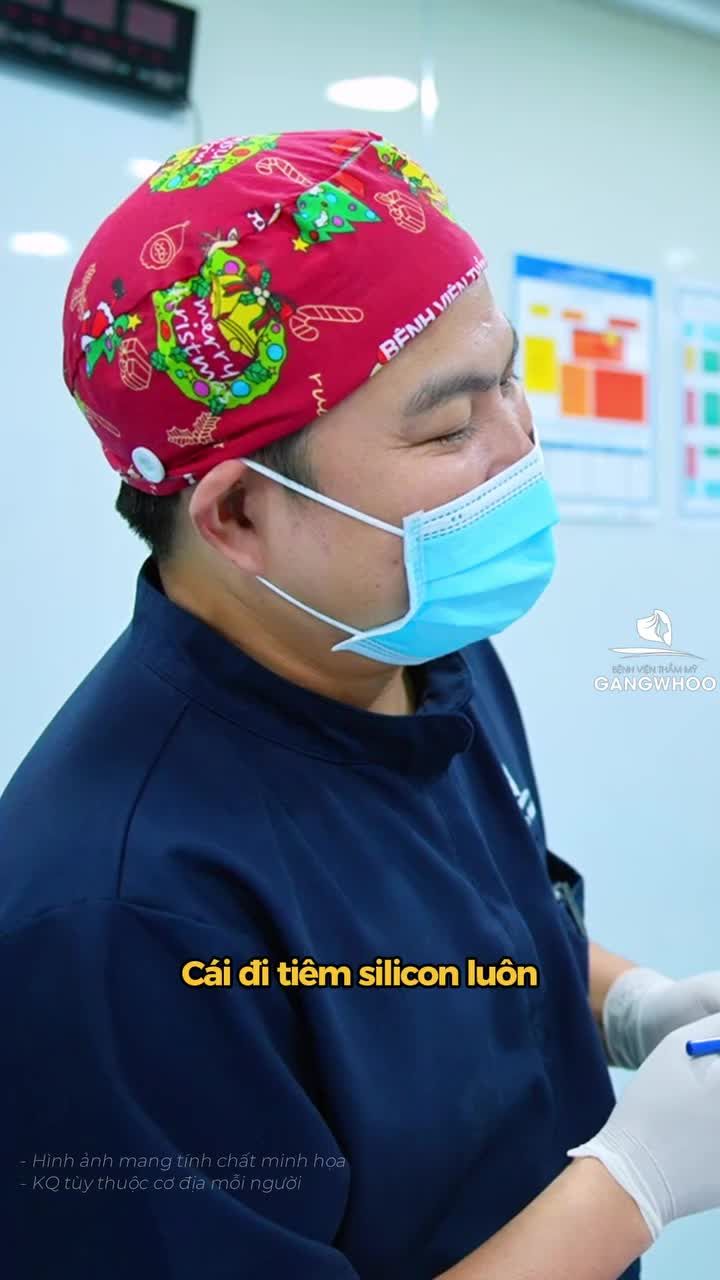BVTM Gangwhoo giải cứu mũi biến dạng vì tiêm silicon
