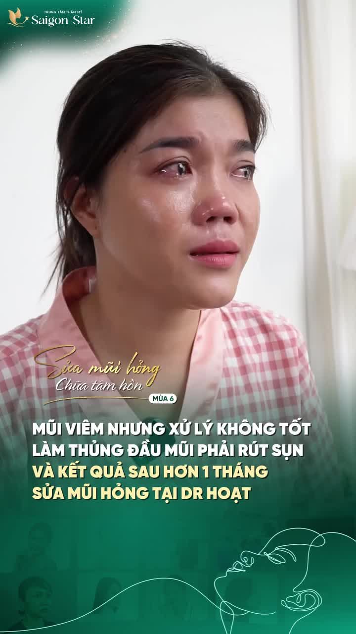 HẠNH PHÚC VỠ ÒA SAU HƠN 1 THÁNG ĐƯỢC BÁC SĨ HOẠT "SỬA MŨI HỎNG - CHỮA TÂM HỒN"