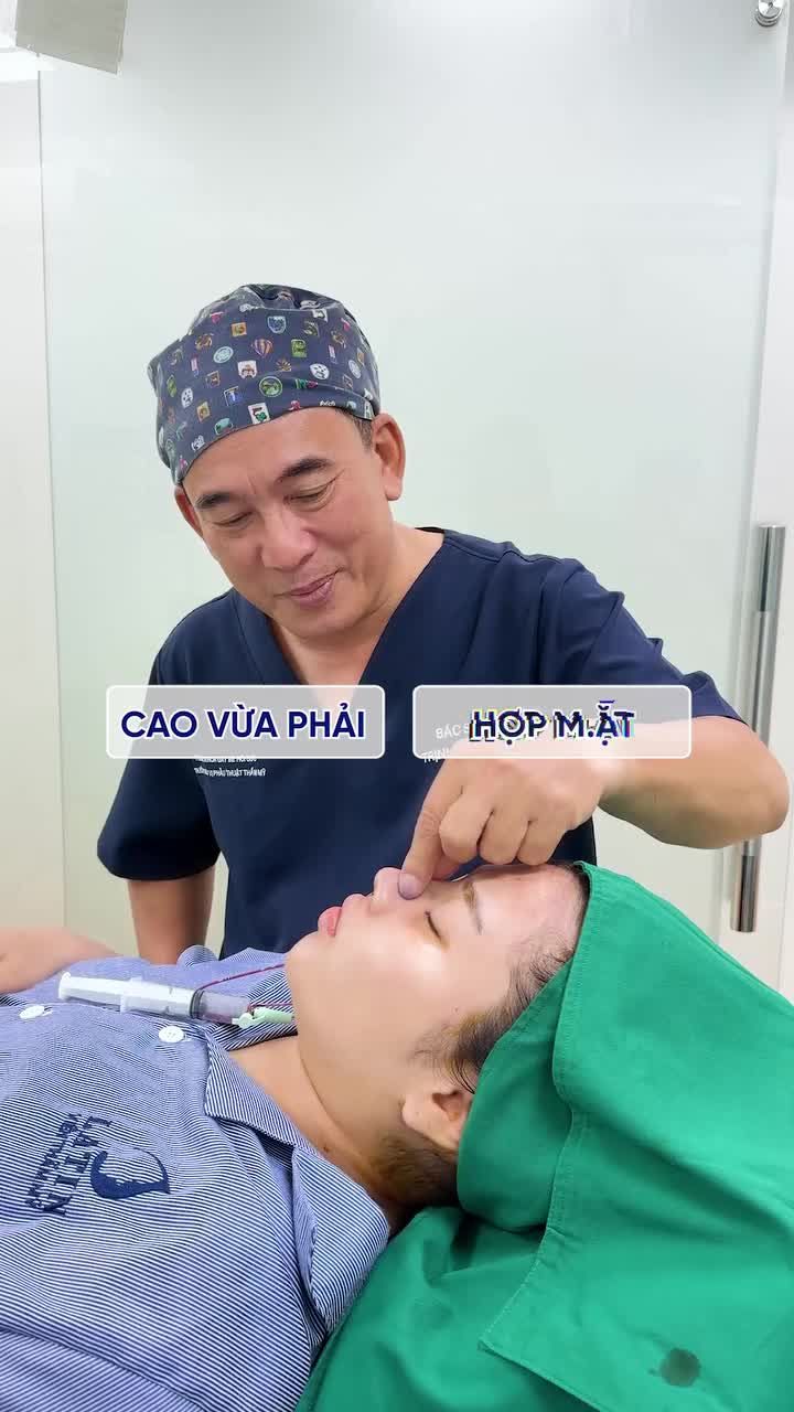 NHAN SẮC THĂNG HẠNG VỚI NÂNG MŨI CẤU TRÚC