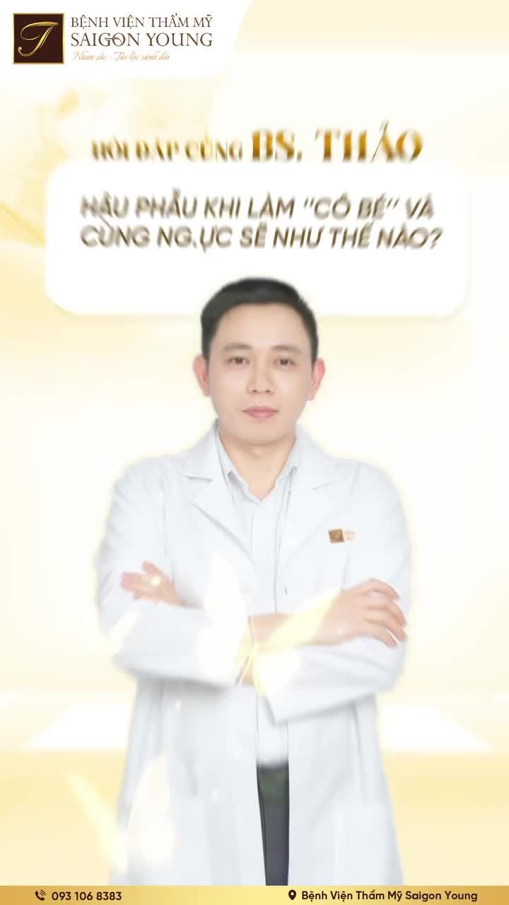 Hậu phẫu sau một lần tân trang cô bé khác gì khi kết hợp cùng combo nâng ngực?