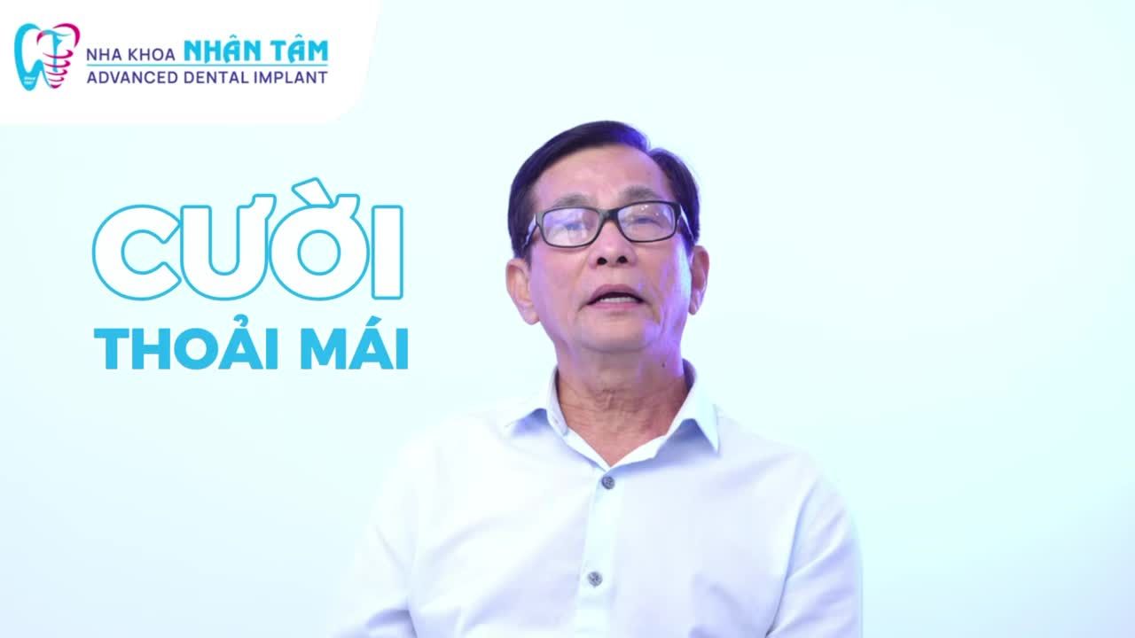 68 TUỔI KHÔNG NGỜ VẪN CÓ THỂ ĂN NHAI TRỌN VẸN