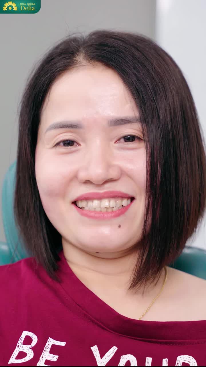 Nữ giáo viên hạnh phúc vì được chồng ủng hộ đi làm răng sứ