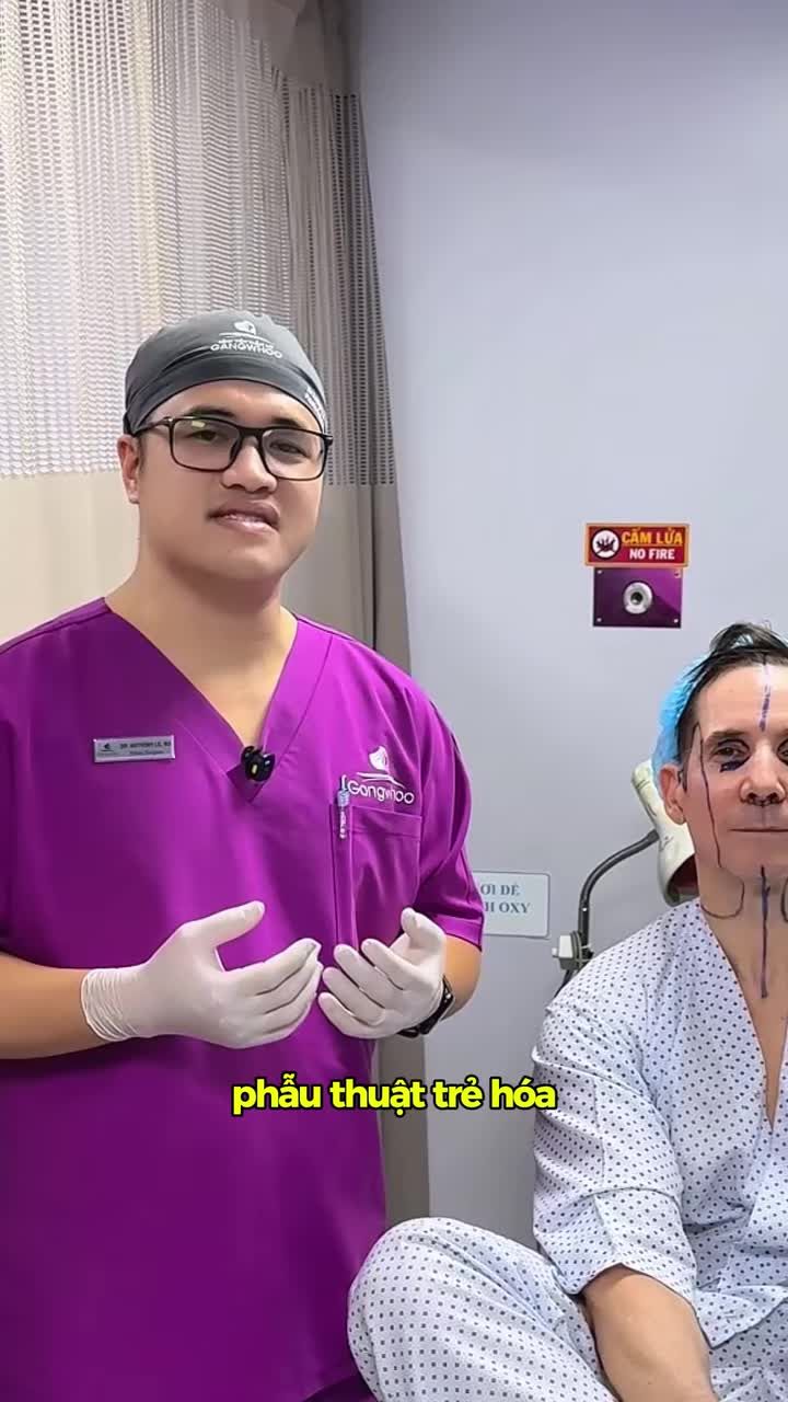 Combo trẻ hóa dành cho khách hàng quốc tế được thực hiện bởi ekip bác sĩ BVTM Gangwhoo