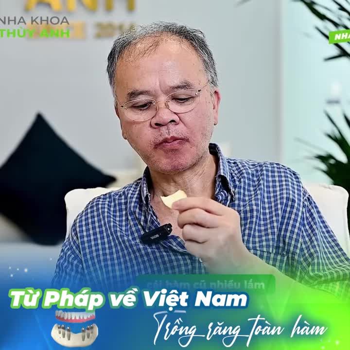 VỀ NƯỚC TRỒNG RĂNG TOÀN HÀM, VIỆT KIỀU PHÁP MÃN NGUYỆN CÓ HÀM RĂNG CHẮC KHỎE ĐÓN TẾT