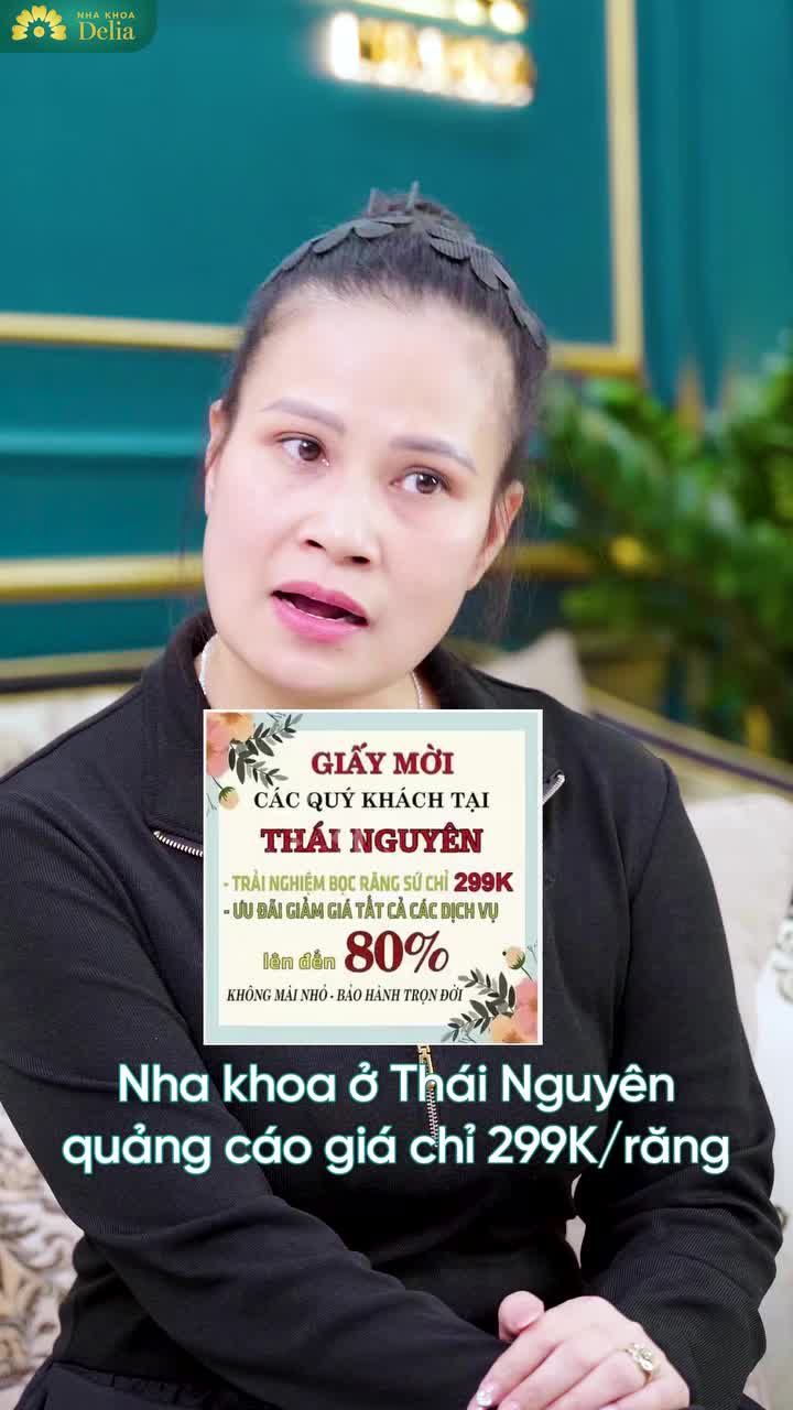 "Thấy quảng cáo răng sứ 299K/răng, chị giật mình… cho đến khi chị phát hiện ra sự thật đằng sau con số rẻ bất ngờ"