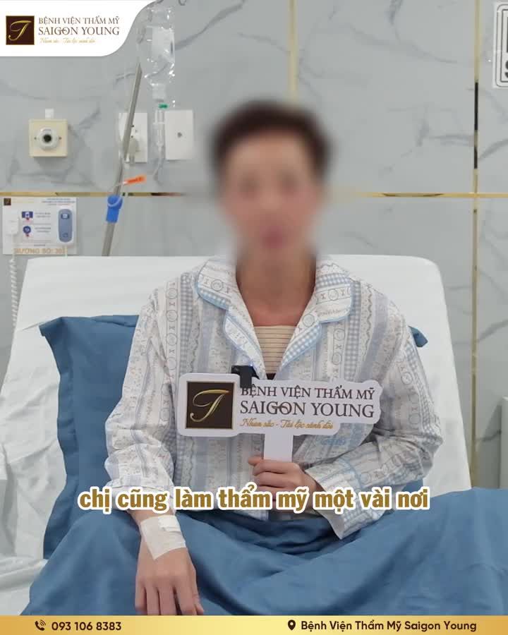 18 năm sau ca nâng vòng 1 đầu tiên, lần này chị khách quyết định chọn bác sĩ Tươi Saigon Young để làm mới ngoại hình, đẹp và an tâm hơn.