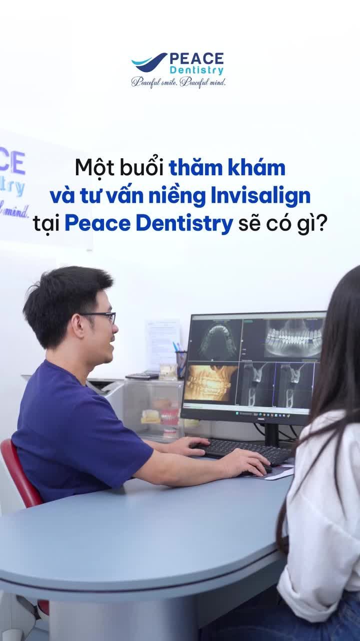 Một buổi "hẹn hò" tìm hiểu về nụ cười tương lai tại Peace Dentistry.