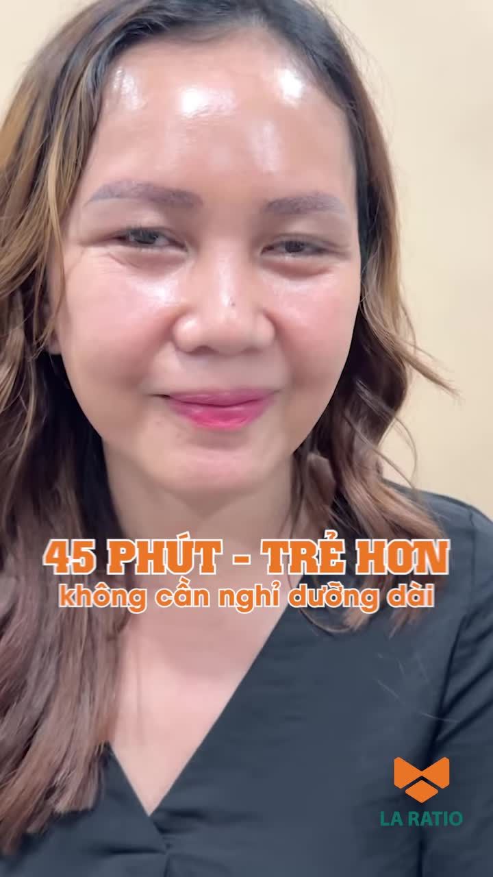 45 phút - trẻ hơn mà không cần nghỉ dưỡng dài.
