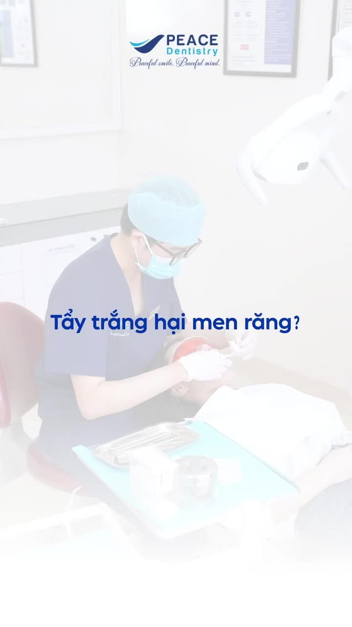 Tại Peace Dentistry, chúng tôi sẽ xóa tan mọi "lăn tăn" của bạn về tẩy trắng răng: