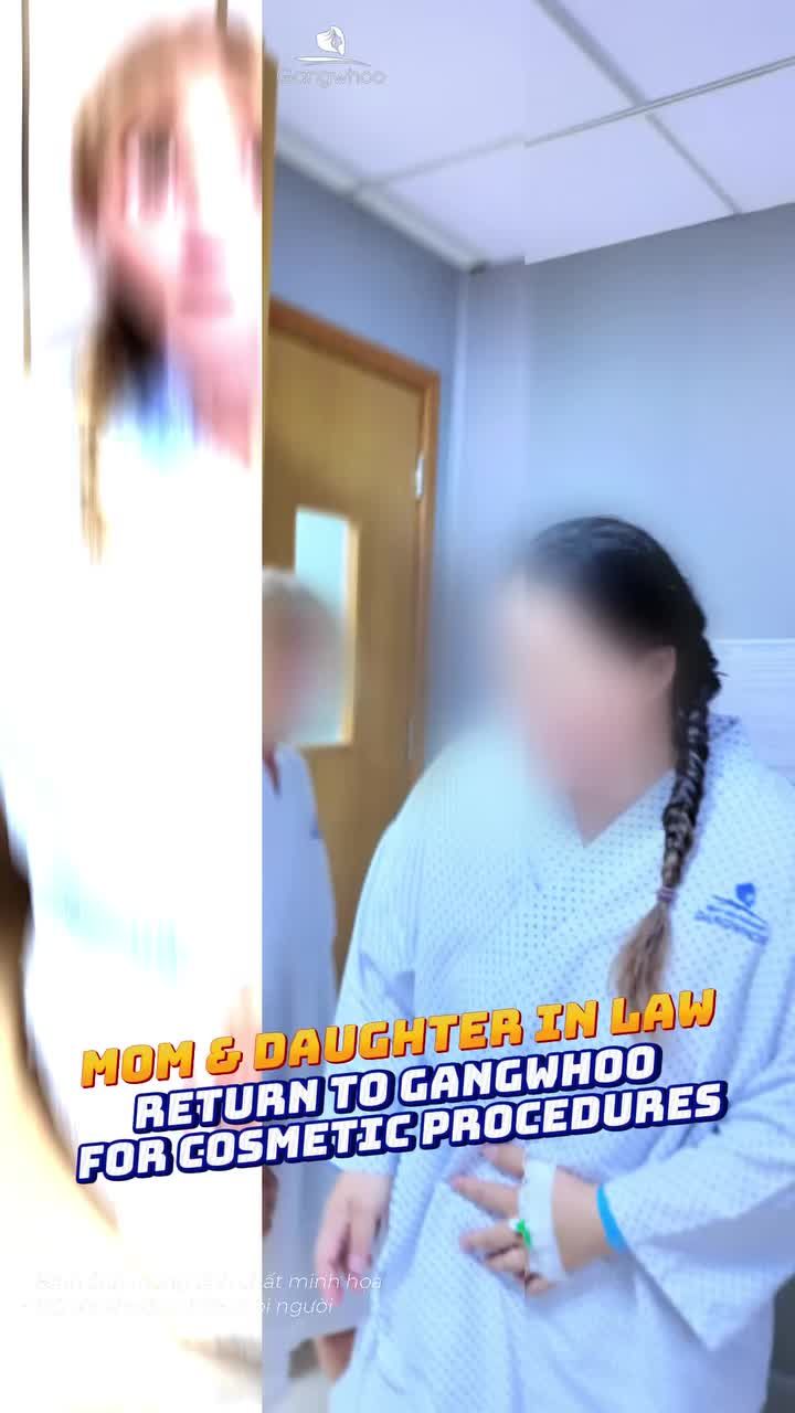 Mẹ chồng - nàng dâu từ Úc cùng nhau về Gangwhoo làm đẹp