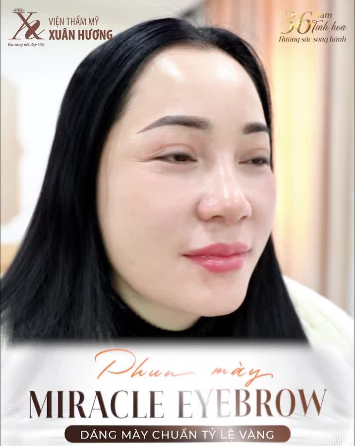 Chọn Phun mày Miracle Eyebrow - Đẹp tự nhiên như sợi thật