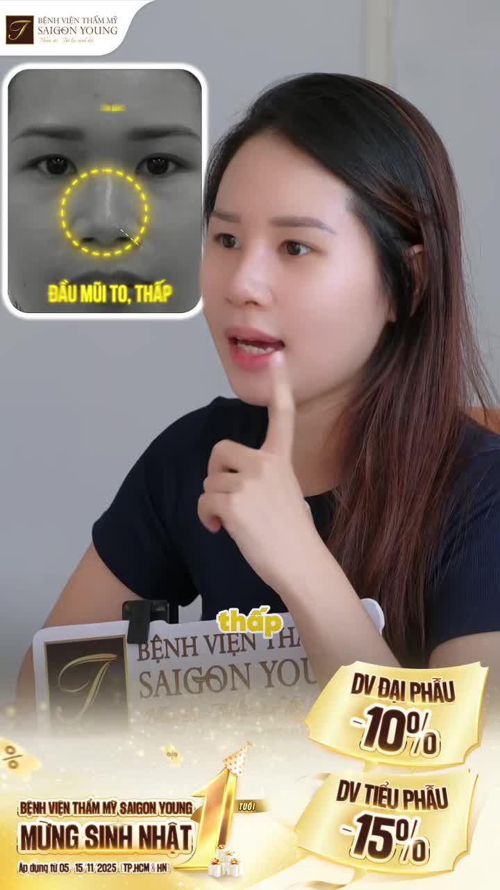 GIẢM 15% NÂNG MŨI đến hết ngày 15.11