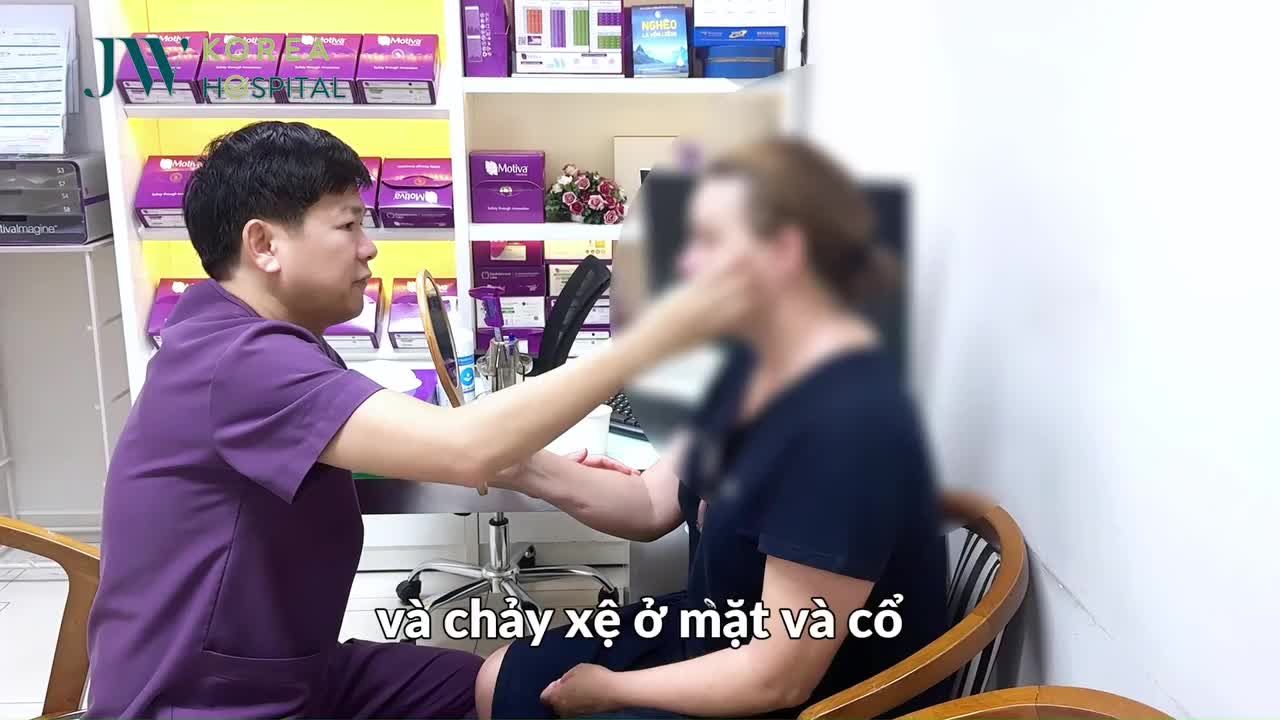 XÓA DA CHẢY XỆ, CỔ CHÙNG NHÃO CHO U50 NGƯỜI MỸ VỚI CĂNG DA MẶT SMAS PRO