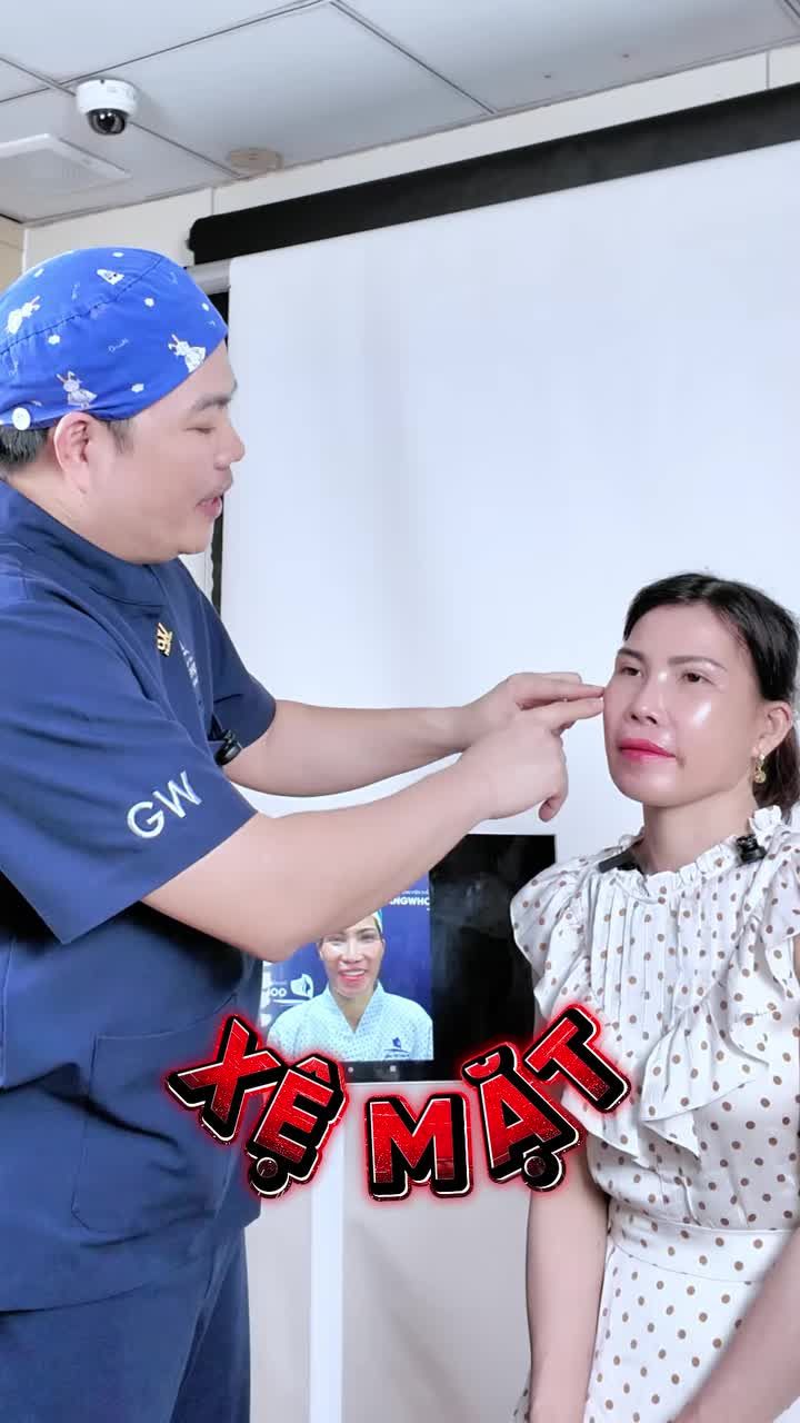 Từ gò má cao khiến gương mặt trông góc cạnh, cô ấy đã tìm lại được nét dịu dàng và cân đối sau khi thực hiện hạ gò má nội soi.