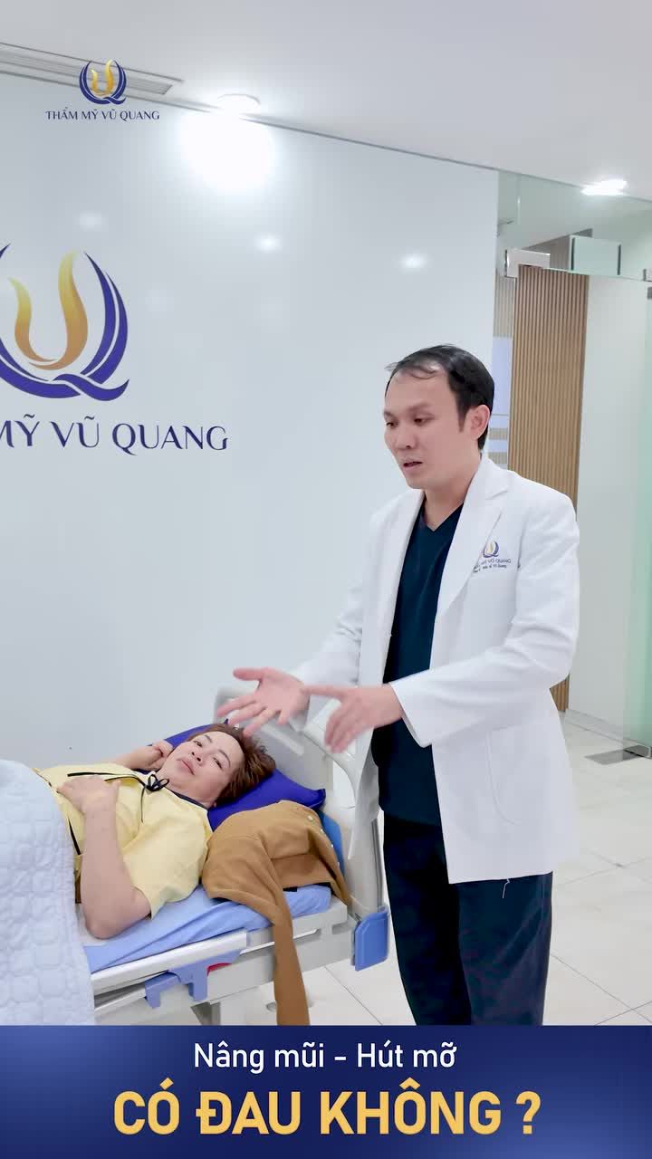 Nâng mũi - Hút mỡ có đau không