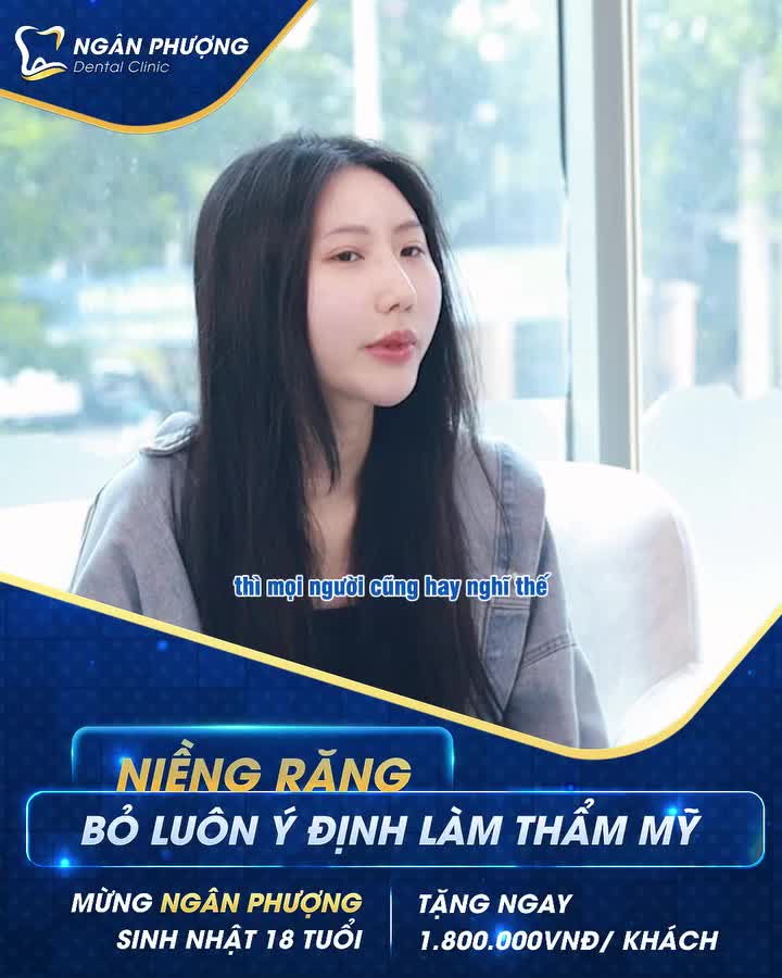Niềng răng đẹp ngoài mong đợi, cảm ơn Ngọc Quyên đã tin tưởng Nha khoa Ngân Phượng