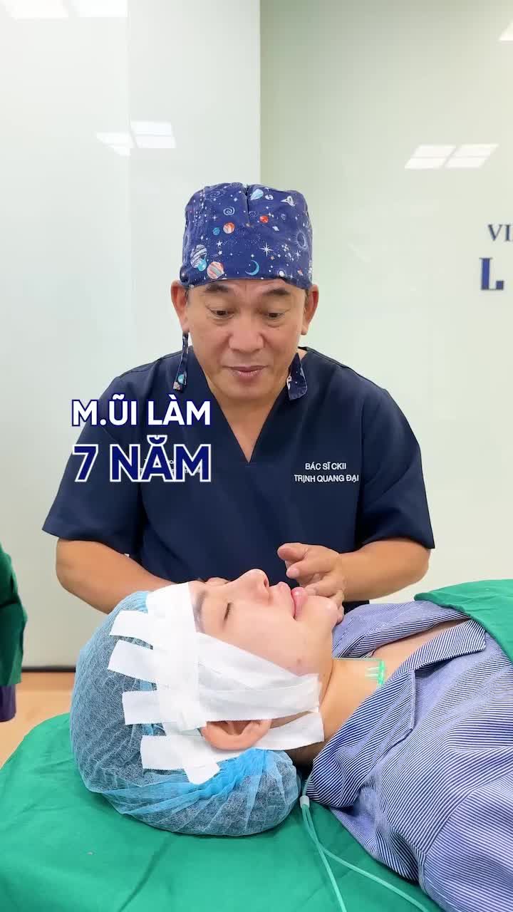TỪNG SỬA MŨI NHƯNG KHÔNG HÀI LÒNG 7 NĂM SAU MỚI DÁM LÀM LẠI