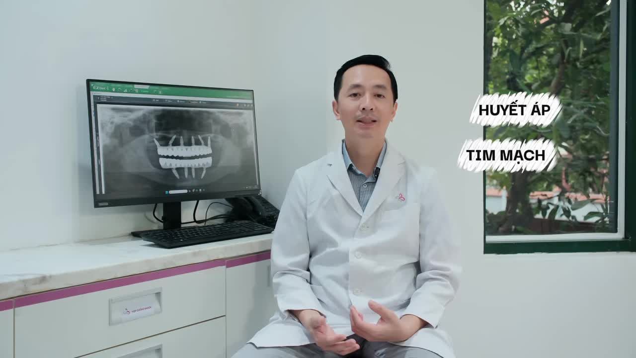NGƯỜI LỚN TUỔI BỊ TIỂU ĐƯỜNG, CAO HUYẾT ÁP,... TRỒNG IMPLANT CÓ NGUY HIỂM KHÔNG?